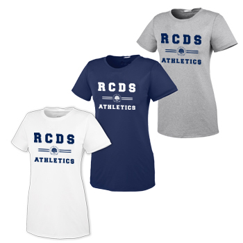 RCDS ATHLETICS - LADIES' PREMIUM BRAND DRI-FIT TEE