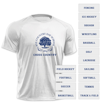 RCDS SEAL w/ SPORT DEPT - PREMIUM BRAND DRI-FIT TEE - WHITE
