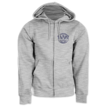 HOODED FULL-ZIP SWEATSHIRT