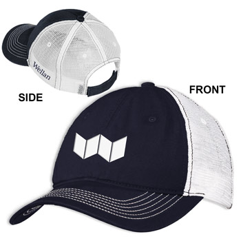 TRUCKER HAT W/ MESH BACKING