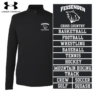 UNDER ARMOUR MEN'S TEAM TECH 1/4 ZIP PULLOVER w/ SPORT