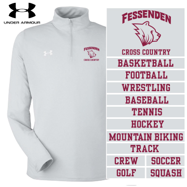 UNDER ARMOUR MEN'S TEAM TECH 1/4 ZIP w/ SPORT