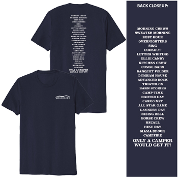 UNISEX 100% ORGANIC COTTON TEE - FRONT AND BACK LOGO