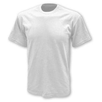 WHITE TEE FOR TIE DYEING