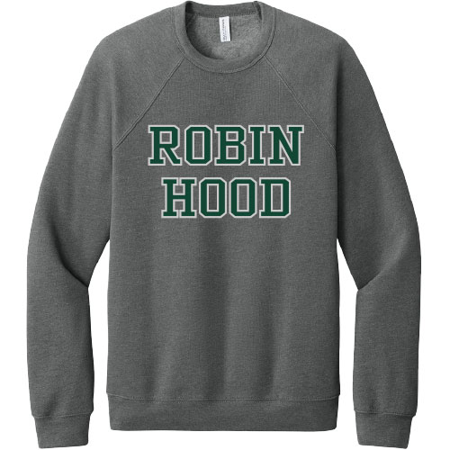 WOMEN'S APPLIQUE MUSHY CREW