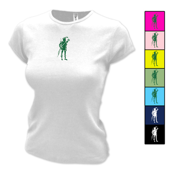 GIRLS FITTED TEE WITH BOWMAN ONLY LOGO