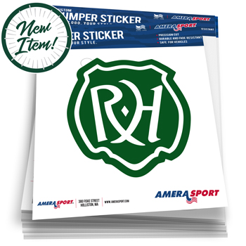 VINTAGE RH SHIELD STICKER