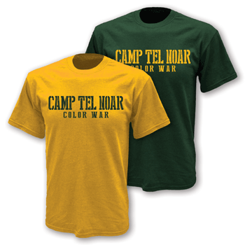 COLOR WAR T SHIRTS