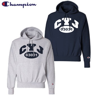 CHAMPION MIDWEIGHT HOODED SWEATSHIRT - CYJ ZIPCODE