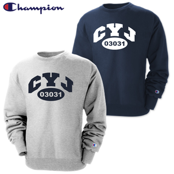 CHAMPION MIDWEIGHT SWEATSHIRT - CYJ ZIPCODE