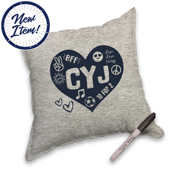 AUTOGRAPH PILLOW WITH LOGO