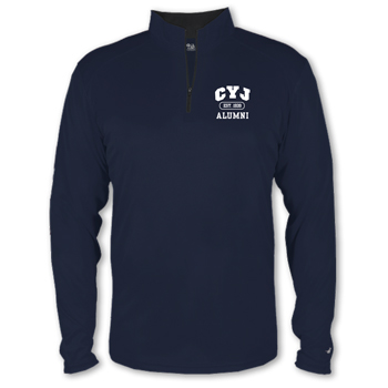 BADGER PERFORMANCE QUARTER ZIP - ALUMNI