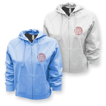 HOODED ZIP SWEATSHIRT