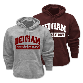 DEDHAM COUNTRY DAY HOODED SWEATSHIRT