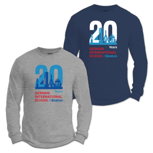 100% COTTON LONG SLEEVE TEE - 20TH ANNIVERSARY LOGO