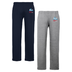 OPEN BOTTOM SWEATPANTS