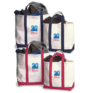 CANVAS TOTE BAG - 20TH ANNIVERSARY LOGO