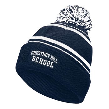 HOMECOMING KNIT BEANIE w/ POM