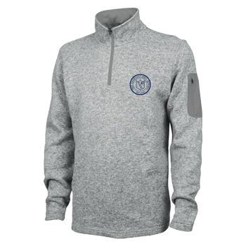 MEN'S HEATHERED FLEECE QUARTER ZIP