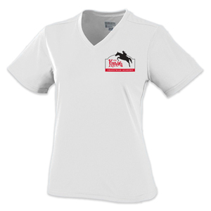 AUGUSTA LADIES' V-NECK DRI-FIT TEE