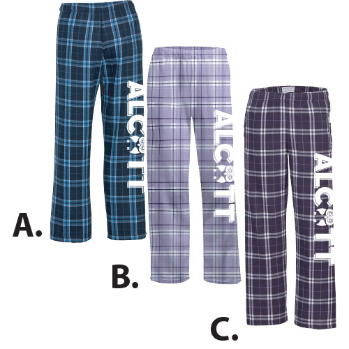 FLANNEL JAMM PANTS - HORIZONTAL LOGO