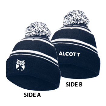 HOMECOMING KNIT BEANIE w/ POM