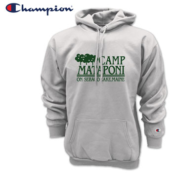 CHAMPION CROSS WEAVE HOODED SWEATSHIRT