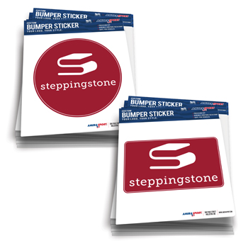 STEPPINGSTONE BUMPER STICKER
