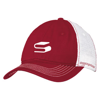 STEPPINGSTONE TRUCKER HAT W/ MESH BACKING