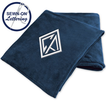 APPLIQUE ULTRA PLUSH FLEECE BLANKET