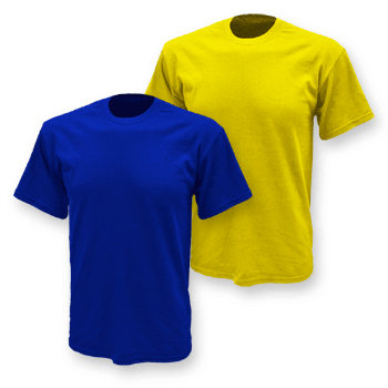 BLANK COLOR WAR TEE SHIRT