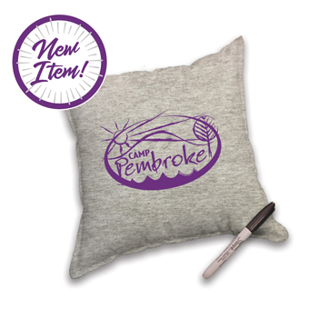AUTOGRAPH PILLOW WITH LOGO