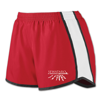 GIRLS RETRO TRACK SHORTS