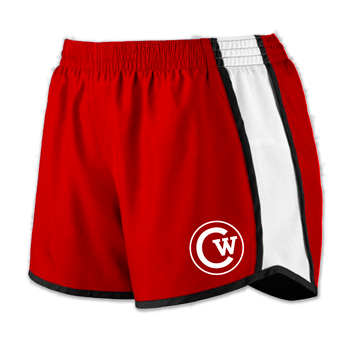 GIRLS RETRO TRACK SHORTS