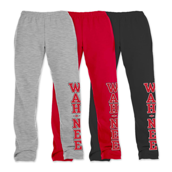 OPEN BOTTOM SWEATPANTS