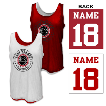 REVERSIBLE MESH JERSEY WITH NAME & NUMBER