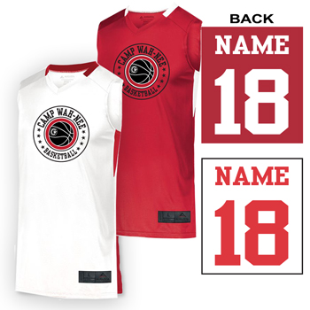 WICKING BASKETBALL JERSEY WITH CUSTOM NAME & NUMBER
