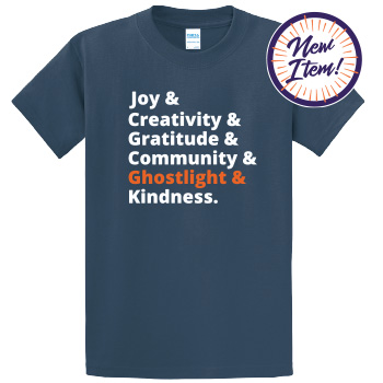 GHOSTLIGHT JOY AND KINDESS VINTAGE TEE