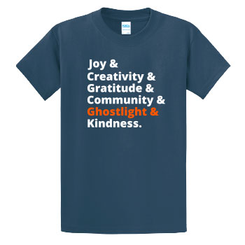 GHOSTLIGHT JOY AND KINDESS VINTAGE TEE