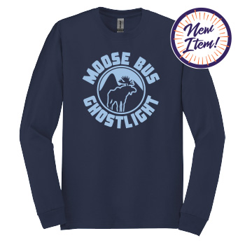 LONG SLEEVE TEE - MOOSE BUS GHOSTLIGHT