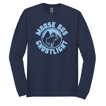 LONG SLEEVE TEE - MOOSE BUS GHOSTLIGHT