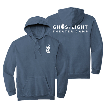 GARMENT WASHED HOODED SWEATSHIRT
