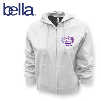 LADIES FULL ZIP HOODIE