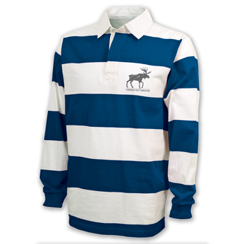 100% COTTON LONG SLEEVE RUGBY SHIRT