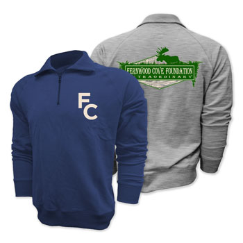 JERZEES QUARTER ZIP SWEATSHIRT