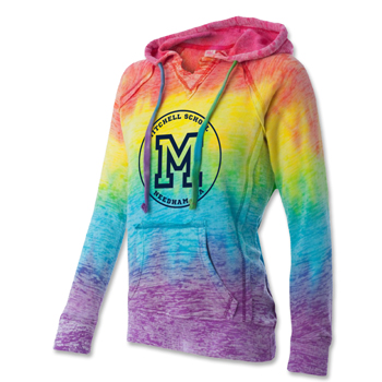 GIRLS RAINBOW HOODIE