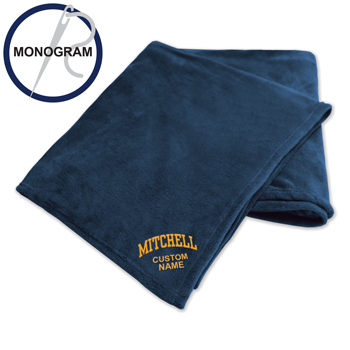 ULTRA PLUSH FLEECE BLANKET - MONOGRAMMABLE