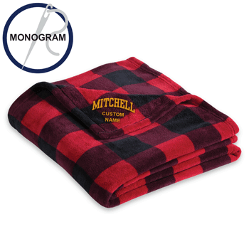 ULTRA PLUSH BLANKET - MONOGRAMMABLE