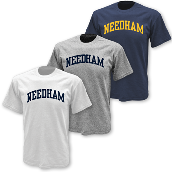 100% COTTON TEE - NEEDHAM WORDMARK