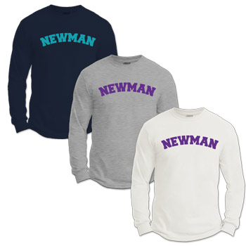 LONG SLEEVE TEE - NEWMAN WORDMARK